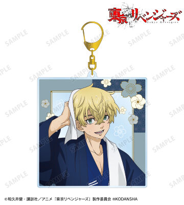 描き下ろし 松野 千冬 温泉浴衣ver. BIGアクリルキーホルダー