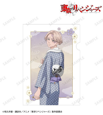 描き下ろし 乾 青宗 温泉浴衣ver. クリアファイル