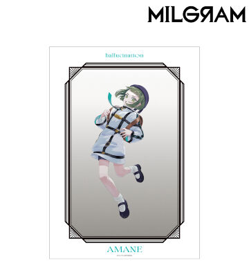 描き下ろし アマネ LIVE EVENT「hallucination」ver. A3マット加工ポスター