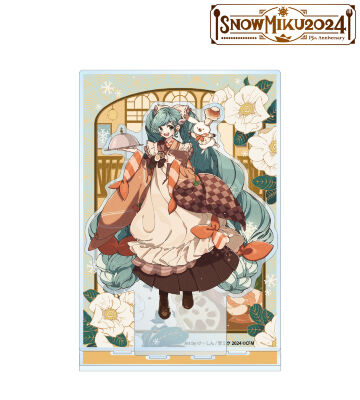 雪ミク Art by けーしん アクリルジオラマ