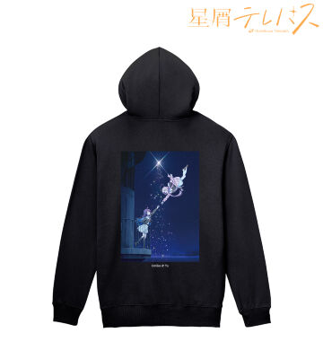 ティザービジュアル バックプリントジップパーカー