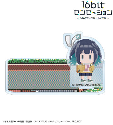 秋里コノハ ドット絵 アクリルスタンド付きコースター