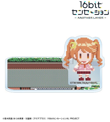 小山万里 ドット絵 アクリルスタンド付きコースター