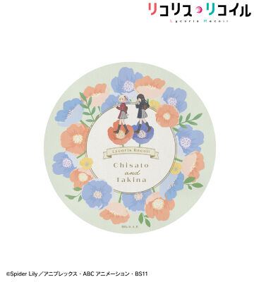 錦木千束＆井ノ上たきな Botania マウスパッド ver.B