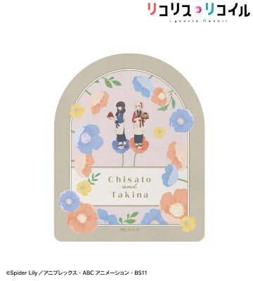 錦木千束＆井ノ上たきな Botania マウスパッド ver.D