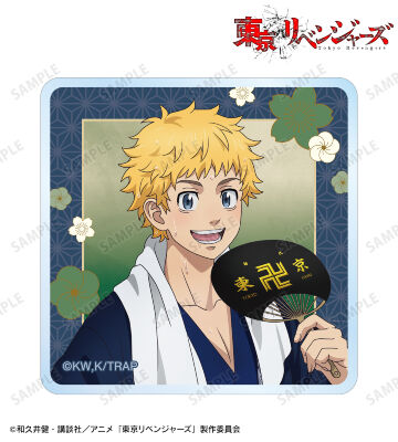 描き下ろし 花垣 武道 温泉浴衣ver. アクリルステッカー