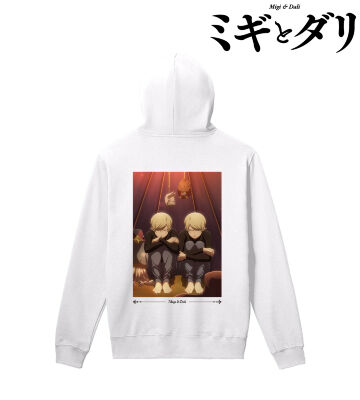 キービジュアル バックプリントパーカー