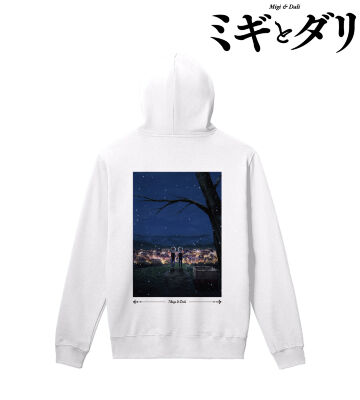 ティザービジュアル バックプリントパーカー