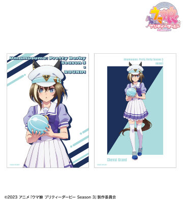 ROUND1コラボ 2Lブロマイド2枚セット シュヴァルグラン