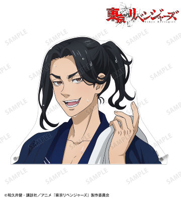 描き下ろし 場地 圭介 温泉浴衣ver. 特大ダイカットアクリルパネル