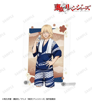 描き下ろし 佐野 万次郎 温泉浴衣ver. A6アクリルパネル