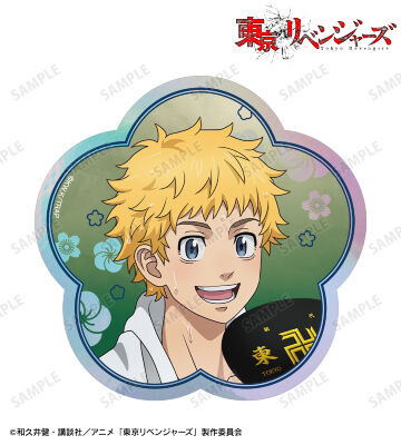 描き下ろし 花垣 武道 温泉浴衣ver. オーロラステッカー