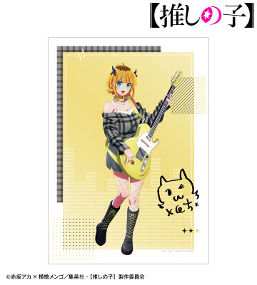 描き下ろし MEMちょ ロックバンドver. A3マット加工ポスター