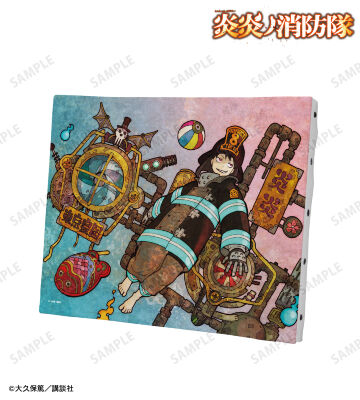 炎炎ノ消防隊　新門紅丸　森羅日下部　アーサー　マルイ　限定　非売品　ブロマイド 炎炎ノ消防隊 新門紅丸 森羅日下部 アーサー マルイ 限定 非売品