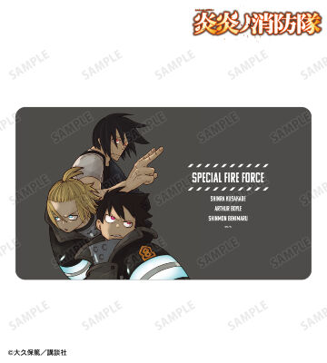 森羅 日下部&アーサー・ボイル&新門 紅丸 マルチデスクマット