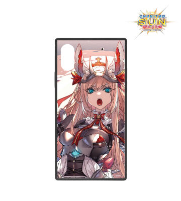 フリーシア・ベイヤード スクエア強化ガラスiPhoneケース