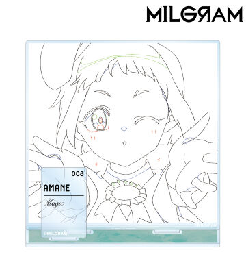 ミルグラム公式ファンアート　キャンバスボード　ミコト　当選品 MILGRAM -ミルグラム- - ミコト Ani-Art BLACK LABEL キャンバス