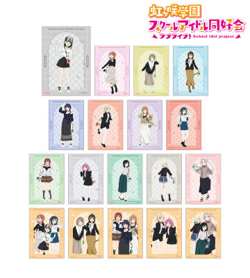 描き下ろしイラスト おそろいコーデver. トレーディングブロマイド2枚セット