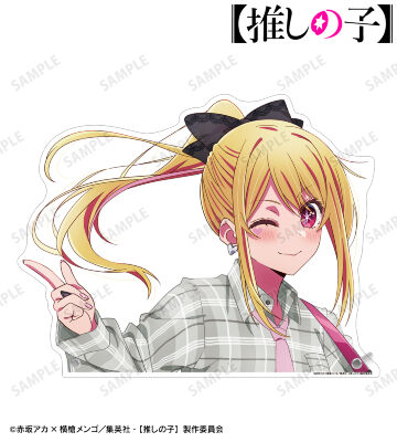 描き下ろし ルビー ロックバンドver. 特大ダイカットアクリルパネル