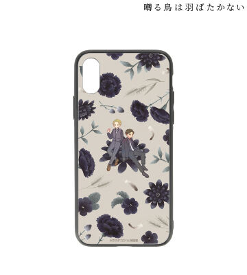 矢代&百目鬼 Botania 角丸強化ガラスiPhoneケース ver.D