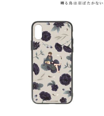 矢代&百目鬼 Botania 角丸強化ガラスiPhoneケース ver.E