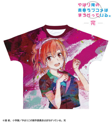 描き下ろし 由比ヶ浜結衣 ゲーミングファッションver. grunge CANVAS フルグラフィックTシャツ