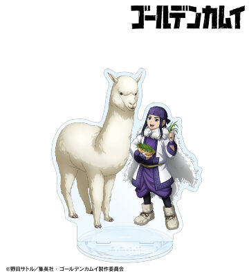 描き下ろし アシㇼパ 動物とのふれあいver. 特大アクリルスタンド