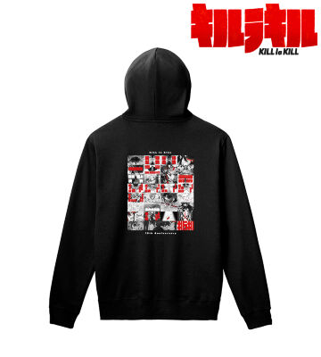 名場面写バックプリントパーカー