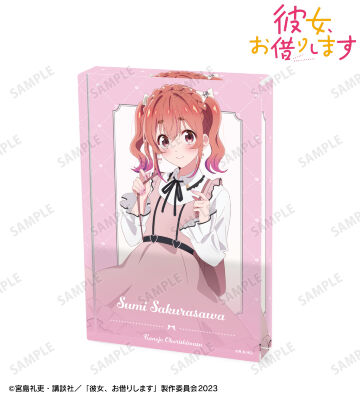 描き下ろし 桜沢 墨 ガーリーファッションver. アクリルブロック