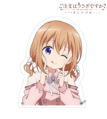 描き下ろし ココア アイドル制服ver. 特大ダイカットアクリルパネル