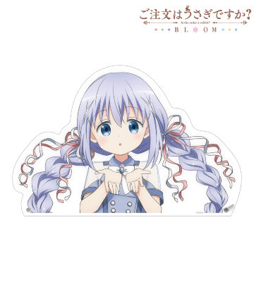 描き下ろし チノ アイドル制服ver. 特大ダイカットアクリルパネル