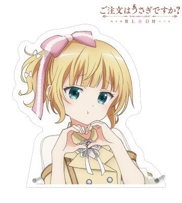 描き下ろし シャロ アイドル制服ver. 特大ダイカットアクリルパネル