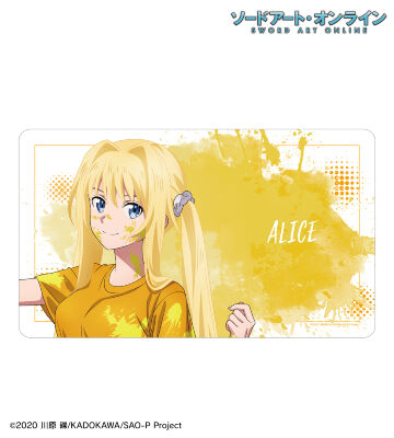 描き下ろし アリス ペイントスタイルver. マルチデスクマット