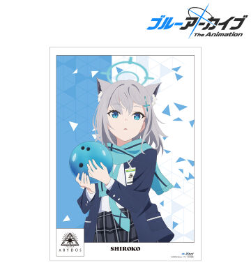 描き下ろし アクティビティver. シロコ A3マット加工ポスター
