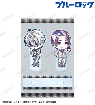 凪 誠士郎&御影 玲王 デフォルメAni-Art パーツ付きBIGアクリルスタンド ver.A
