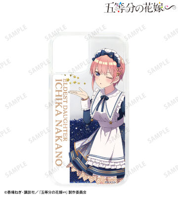 描き下ろし 中野一花 星空メイドver. グリッターiPhoneケース