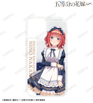 描き下ろし 中野二乃 星空メイドver. グリッターiPhoneケース