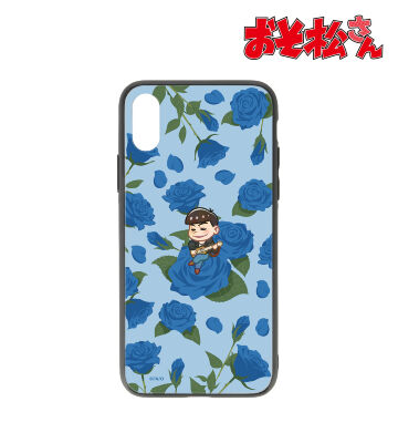 カラ松 Botania 角丸強化ガラスiPhoneケース