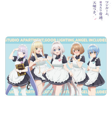 描き下ろし 集合 メイドver. マルチデスクマット