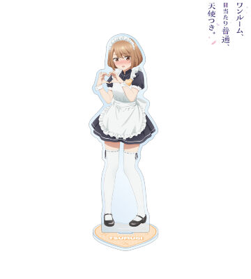 描き下ろし 堤つむぎ メイドver. 特大アクリルスタンド