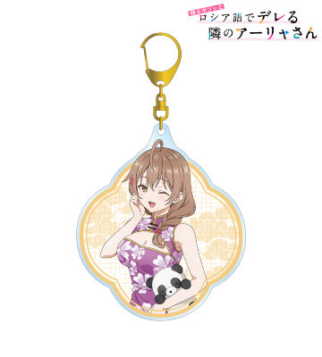 描き下ろし マーシャ チャイナドレスver. BIGアクリルキーホルダー