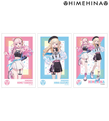 描き下ろし ストリートver. インスタントカメラ風イラストカード3枚セット