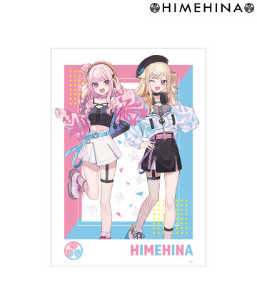 描き下ろし HIMEHINA ストリートver. A3マット加工ポスター
