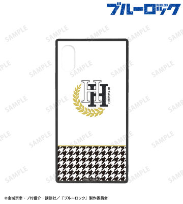 白宝高校校章 スクエア強化ガラスiPhoneケース