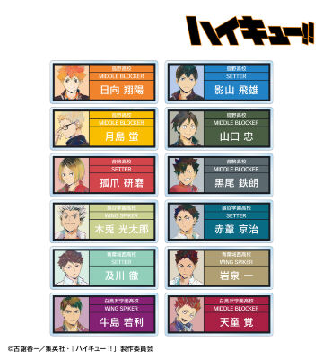 ハイキュー!!アートコースター 山口忠 - メルカリ