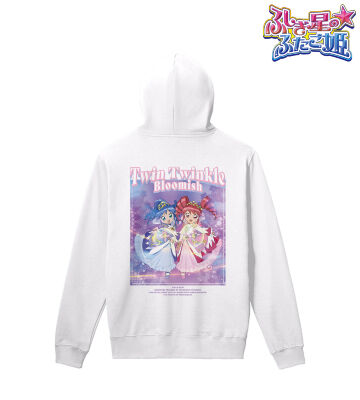 トゥイン・トゥインクル ブルーミッシュ バックプリントパーカー