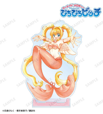花森ぴんく先生 描き下ろし 七海 るちあ 羽を纏ったマーメイドver. 特大アクリルスタンド