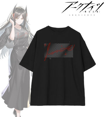 描き起こし ショッピングver. イネス 着用BIGシルエットTシャツ