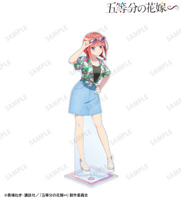描き下ろし 中野二乃 アロハシャツver. 特大アクリルスタンド