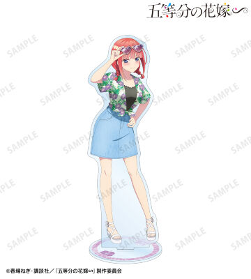 描き下ろし 中野二乃 アロハシャツver. BIGアクリルスタンド